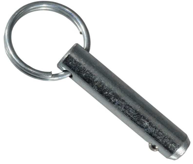 1/4" X 1" (GRIP LGTH) COTTERLESS HITCH PIN, 303 STAINLESS